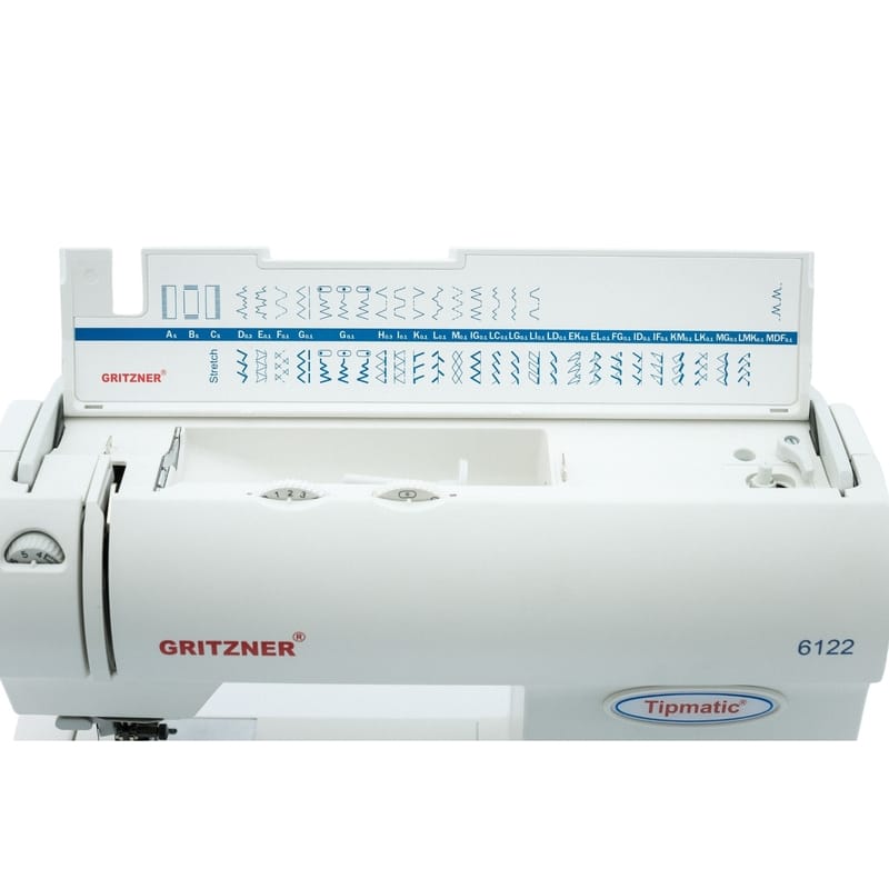Gritzner Tipmatic 6122 IDT Heavy Duty Sewing Machine - Image 12