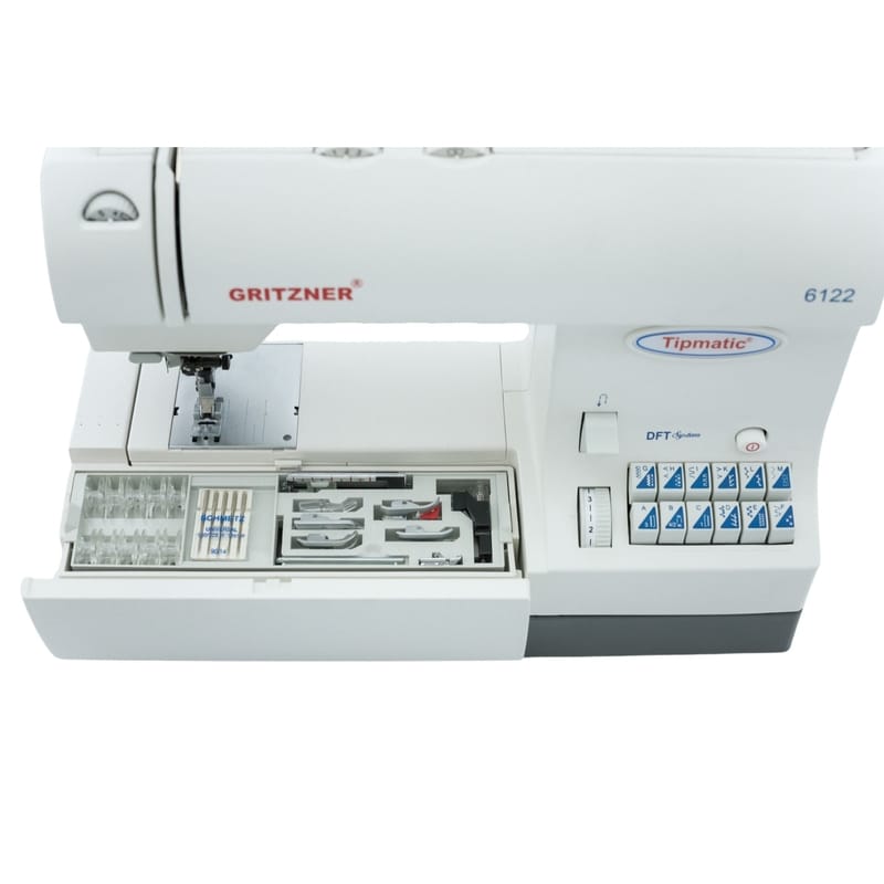 Gritzner Tipmatic 6122 IDT Heavy Duty Sewing Machine - Image 6
