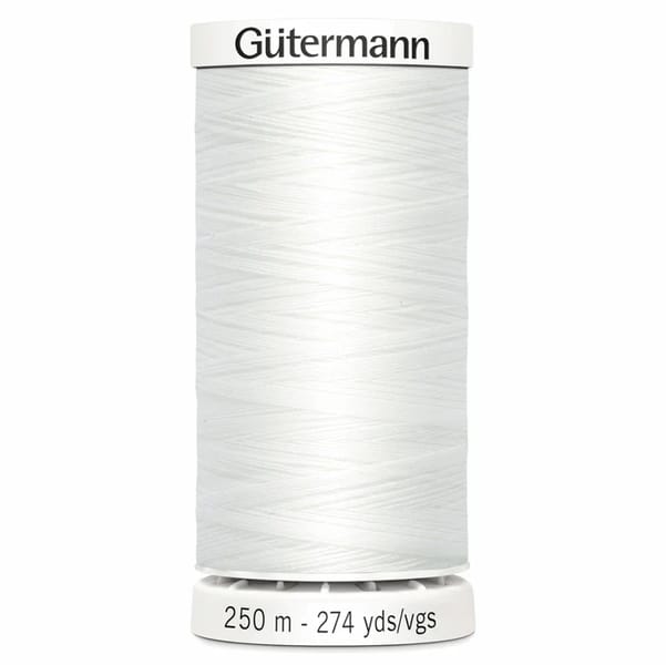 Gutermann Sew All Thread | 250m | White 001