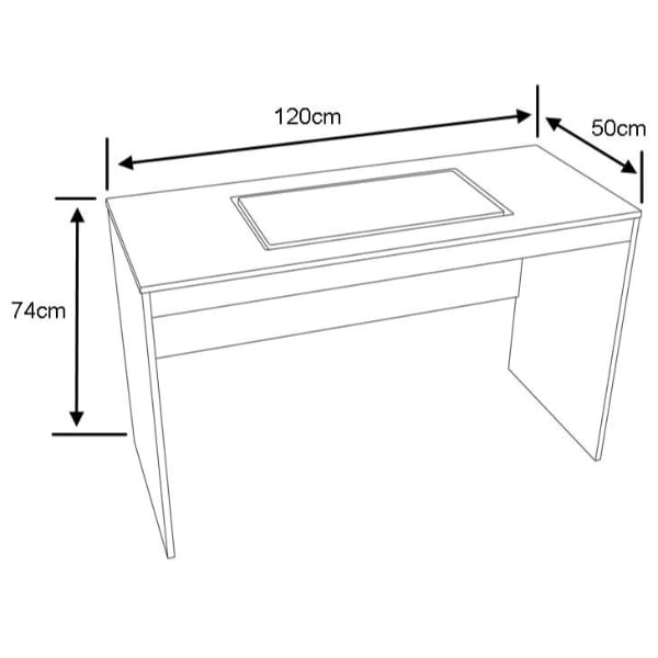 Horn Elements Sewing Table, Drawer & Chest - Image 5