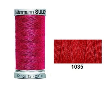 Guterman Sulky Cotton | 200m | Dark Burgundy | 709751_1035