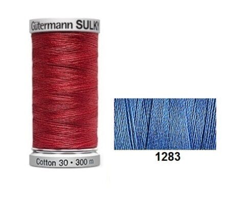 Gutermann Sulky Cotton | 300m | Antique Blue 1283