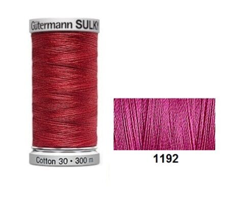 Gutermann Sulky Cotton | 300m | Fuchsia 1192