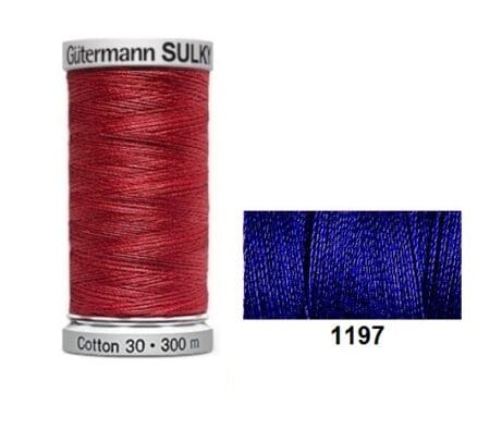 Gutermann Sulky Cotton | 300m | Medium Navy 1197