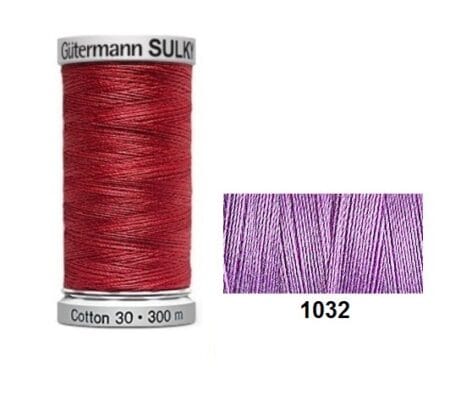 Gutermann Sulky Cotton | 300m | Medium Purple 1032