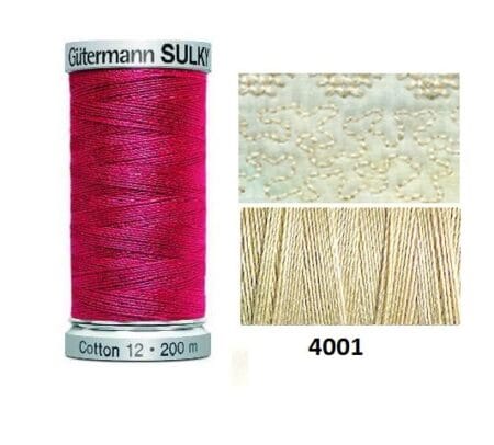 Guterman Sulky Variegated Cotton | 200m | Parchment | 709751_4001