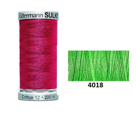 Guterman Sulky Variegated Cotton | 200m | Summer Green | 709751_4018