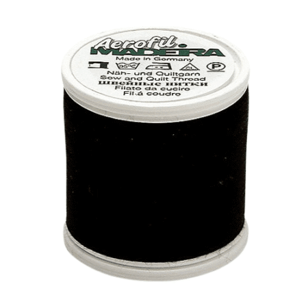 Madeira Aerofil Sewing Thread | 100m | No.120 | Black
