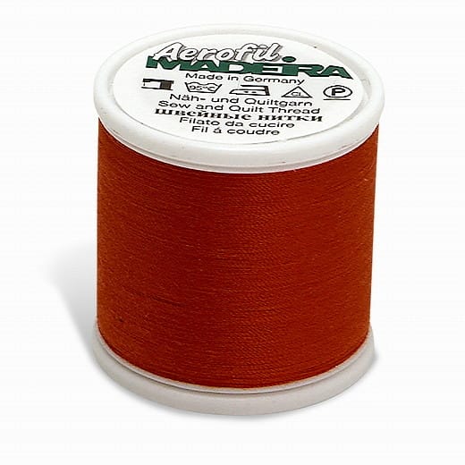 Madeira Aerofil Sewing Thread | 100m | No.120 | Dark Red
