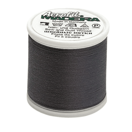 Madeira Aerofil Sewing Thread | 100m | No.120 | Medium Grey