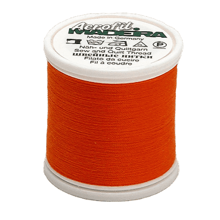 Madeira Aerofil Sewing Thread | 100m | No.120 | Bright Orange