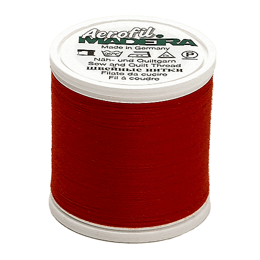 Madeira Aerofil Sewing Thread | 100m | No.120 | Dark Red