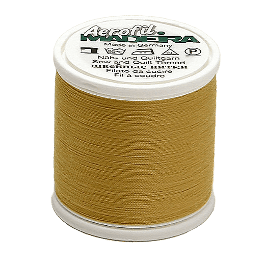Madeira Aerofil Sewing Thread | 100m | No.120 | Deep Mustard
