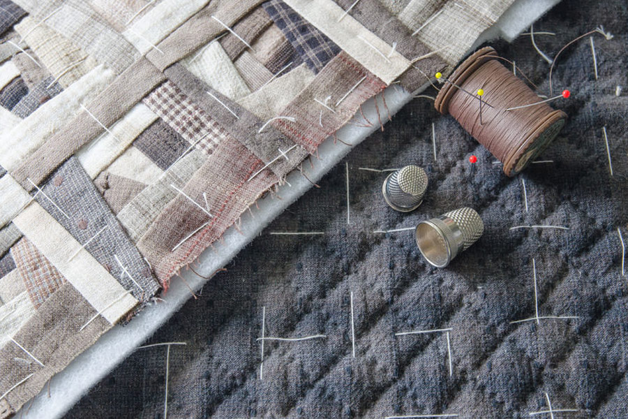 Quilting on a Jaguar sewing machine