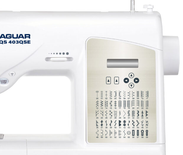 Jaguar DQS 403QSE sewing machine detail 2