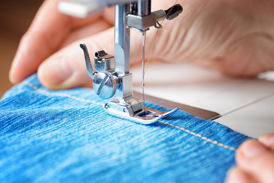 How to avoid the dreaded pristine hem when you take up a pair of jeans