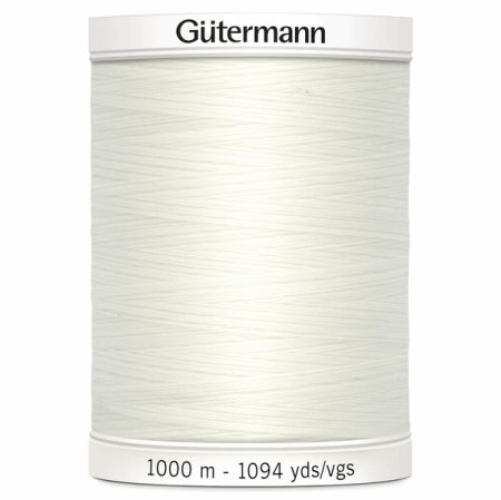 Gutermann Sew All Thread | 1000m | Off White 111