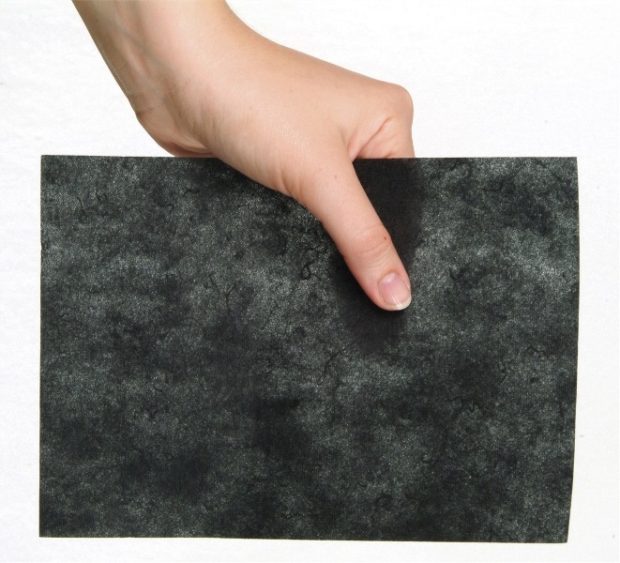Madeira Cotton Soft Tear Away Stabiliser Black - Image 2