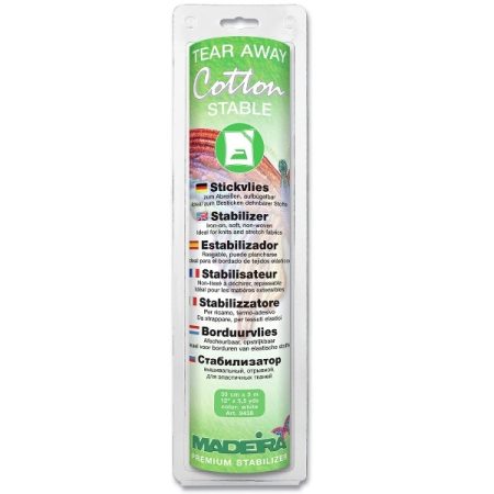 Madeira Cotton Stable Iron On Tear Away Stabliser