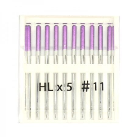 Janome 767812001 | HLX5 Needles, Size 11 - pack of 10