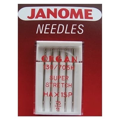 Janome 990211000 | HA 15X1SP Stretch Needles Size 75