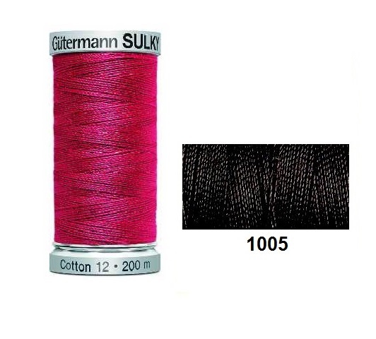 Guterman Sulky Cotton | 200m | Black | 709751_1005