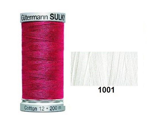 Guterman Sulky Cotton | 200m | Bright White | 709751_1001
