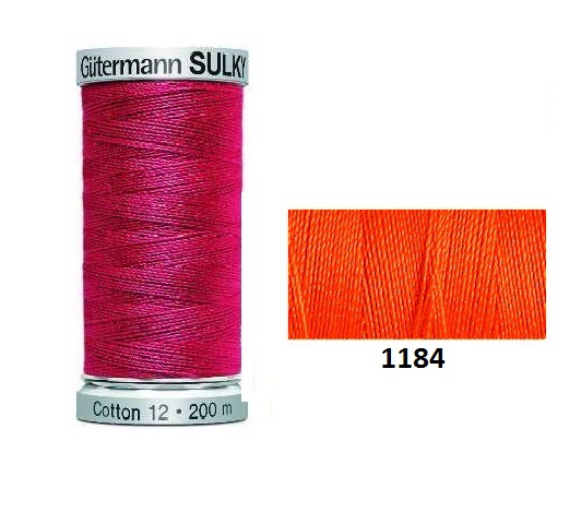 Guterman Sulky Cotton | 200m | Orange Red | 709751_1184