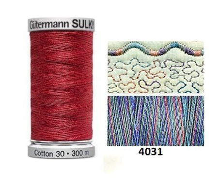 Guterman Sulky Variegated Cotton | 300m | Country Colonial 4031