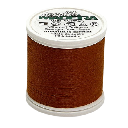 Madeira Aerofil Sewing Thread | 100m | No.120 | Light Rust Brown