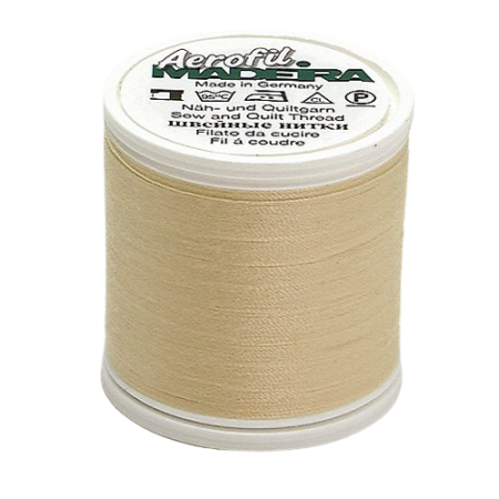 Madeira Aerofil Sewing Thread | 100m | No.120 | Light Cream