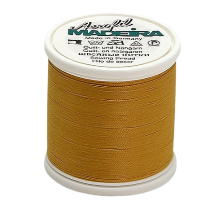 Madeira Aerofil Sewing Thread | 100m | No.120 | Mustard Yellow