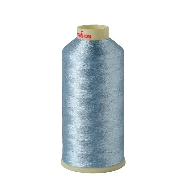 Marathon 1055 | Viscose Rayon Embroidery Thread 1000m | Ice Blue