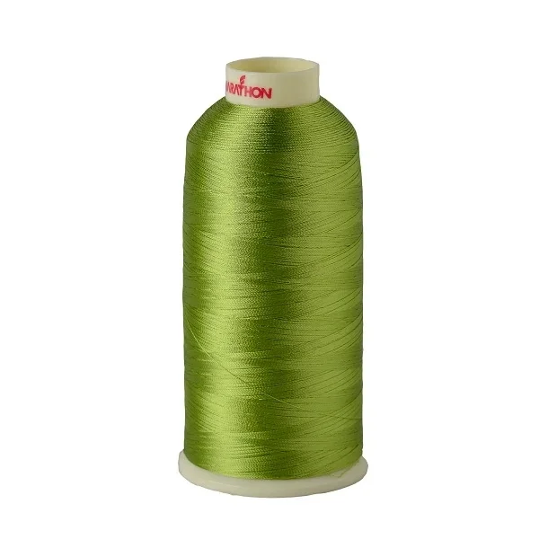 Marathon 1122 | Viscose Rayon Embroidery Thread 1000m | Antique Green