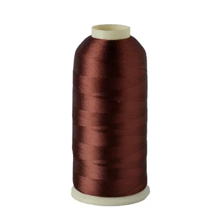 Marathon 1160 | Viscose Rayon Embroidery Thread 1000m | Red Brown