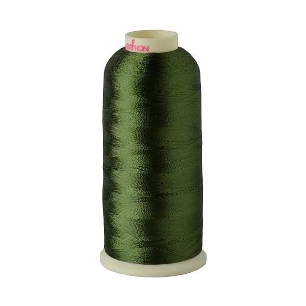 Marathon 1173 | Viscose Rayon Embroidery Thread 1000m | Leaf Green