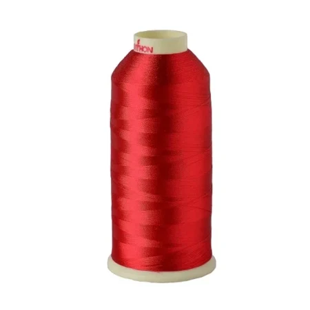 Marathon 1335 | Viscose Rayon Embroidery Thread 1000m | Scarlet Red